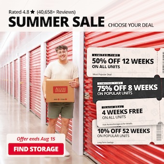 Access Storage - Sault Sainte Marie Promotion