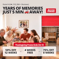Access Storage - Sault Sainte Marie Promotion